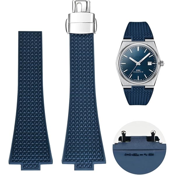 Amazon.co.jp: Tissot PRX 腕時計ベルト T852047701, ブルー, One Size